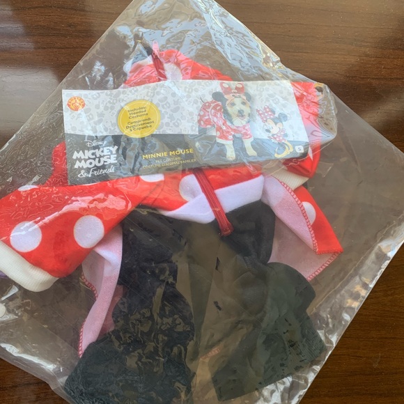 Minnie Mouse Dog Costume Small - Picture 3 of 4
